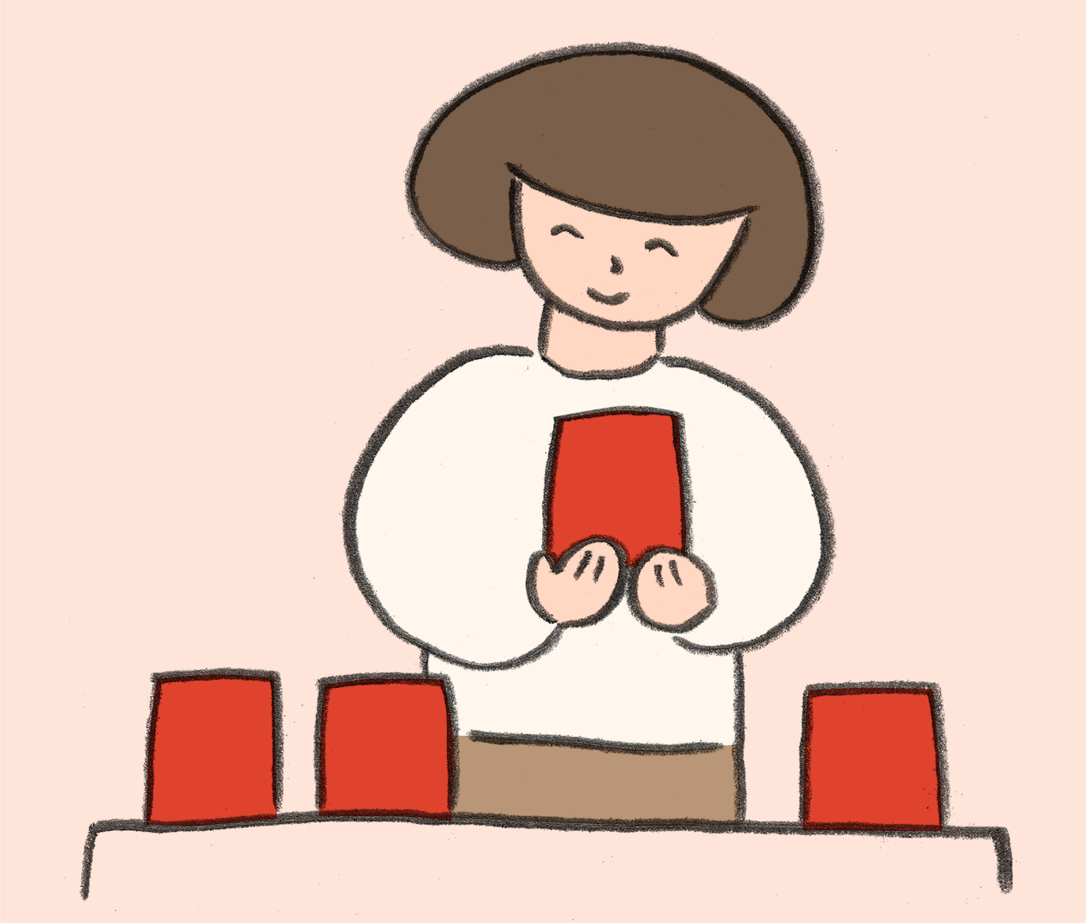 商品・パッケージまわりのイラスト